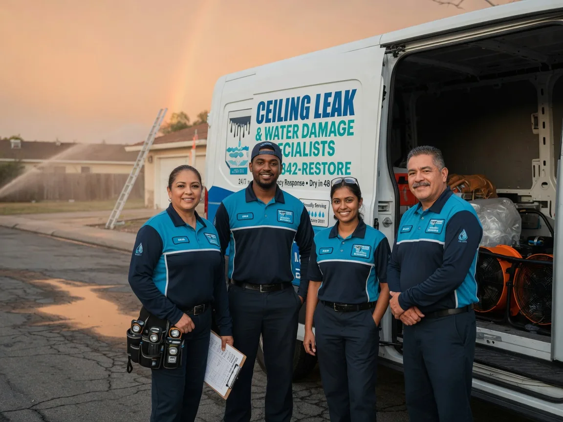 Ceiling Leak Cleanup company in Merritt, NC
