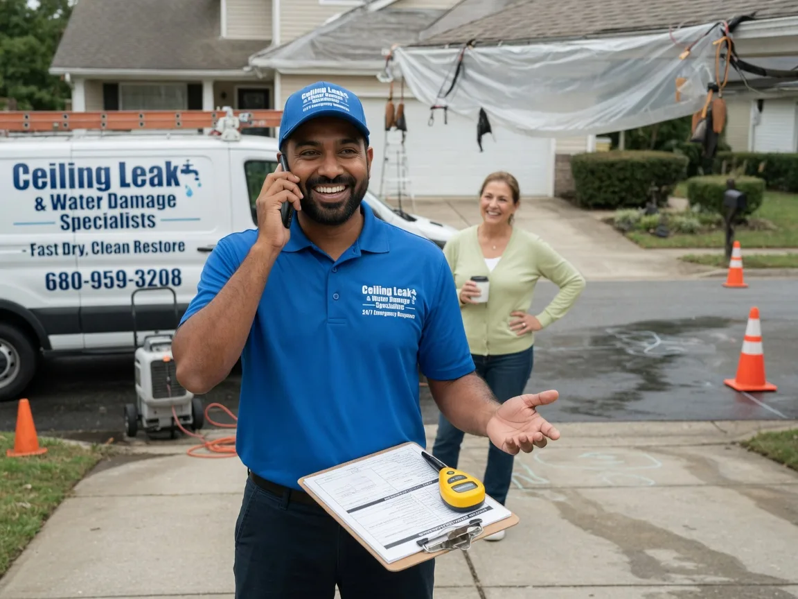 Ceiling Leak Cleanup Merritt, NC FAQs